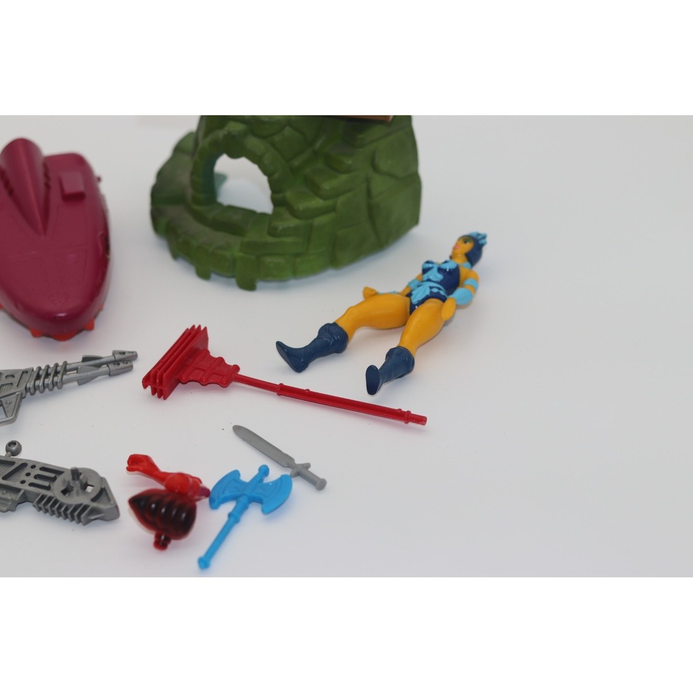 Vintage Masters of the Universe MOTU Evil-Lyn Figure Point Dread Land Shark Lot - Picture 4 of 12